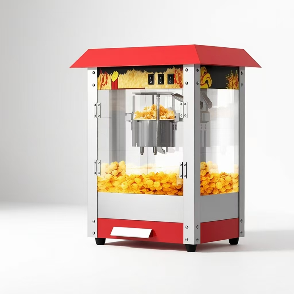 Popcorn - NWD製、商業用自動映画館風電気ポップコーン製造販売機、主要モーター部品を搭載。