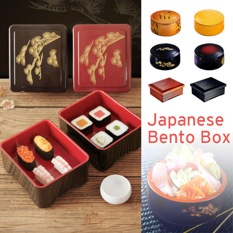 ふた付き和風弁当箱,樹脂製ウナギ弁当箱,米寿司ケータリング, - Healthy Snacks Food のレビューと価格