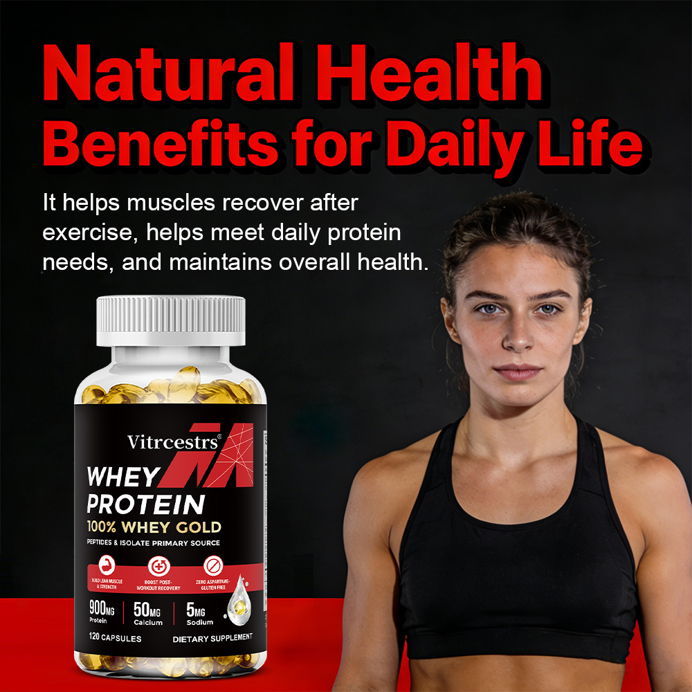 ホエイプロテイン濃縮カプセル - 900mgのプロテイン、運 - Protein Bar のレビューと価格