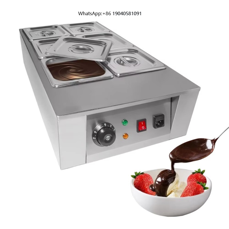 電気式6槽チョコレート溶解機、新品、スナックマシン - Chocolate Snack のレビューと価格