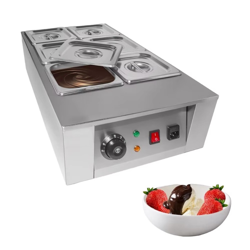 電気式6槽チョコレート溶解機、新品、スナックマシン - Chocolate Snack のレビューと価格