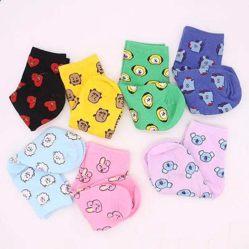 BT21、コヤ、RJ、クッキー、シューキー、タタ、ミドル丈、 - Cookies Pack のレビューと価格