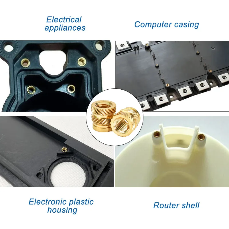 M2 M3 M4 真鍮製ホットメルトインサートナットキット  - Nuts Mix のレビューと価格