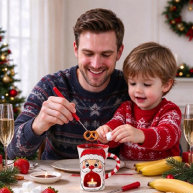 VELIF クリスマス サンタ チョコレート フォンデュ マ - Chocolate Snack のレビューと価格