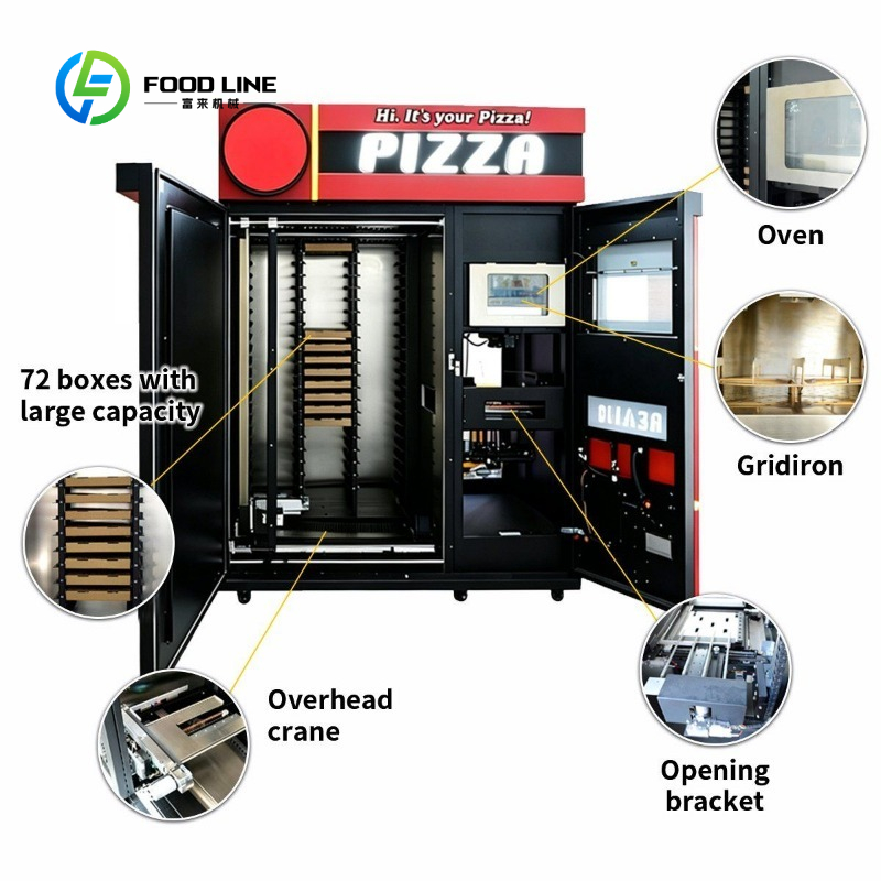 販売用の、スマートで小型、完全自動式の、温かい食品、スナック - Food Snacks Drinks のレビューと価格