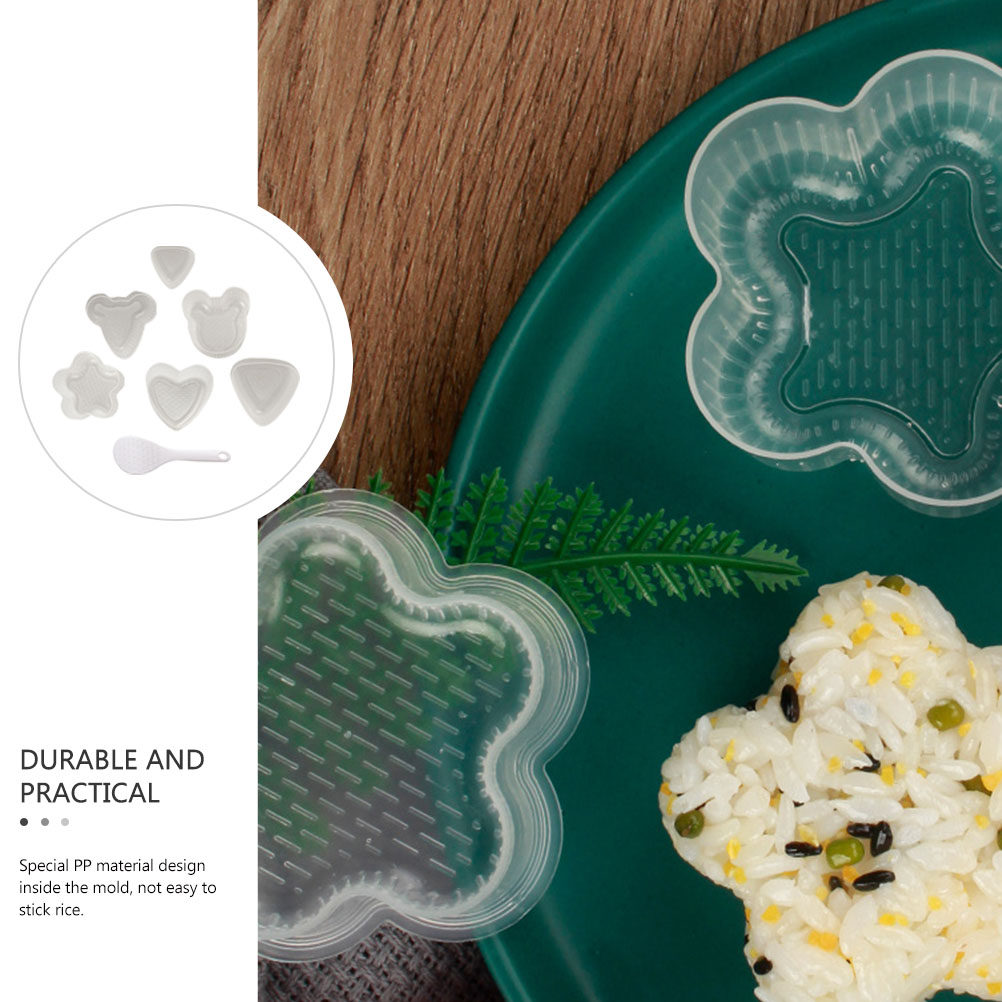 1セットの、創造性を刺激するおにぎり型。焦げ付き防止加工のP - Seaweed Snack のレビューと価格
